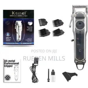 Wireless Kemei KM-1996 Heavy Duty Barbering Shop Machine
