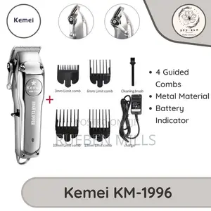 Wireless Kemei KM-1996 Heavy Duty Barbering Shop Machine