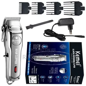 Wireless Kemei KM-1996 Heavy Duty Barbering Shop Machine