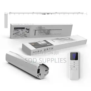 Rechargeable Battery Smart Curtains Motor Track Set