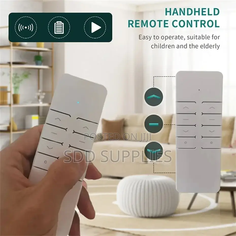 2 Channels Smart Curtains Remote Control