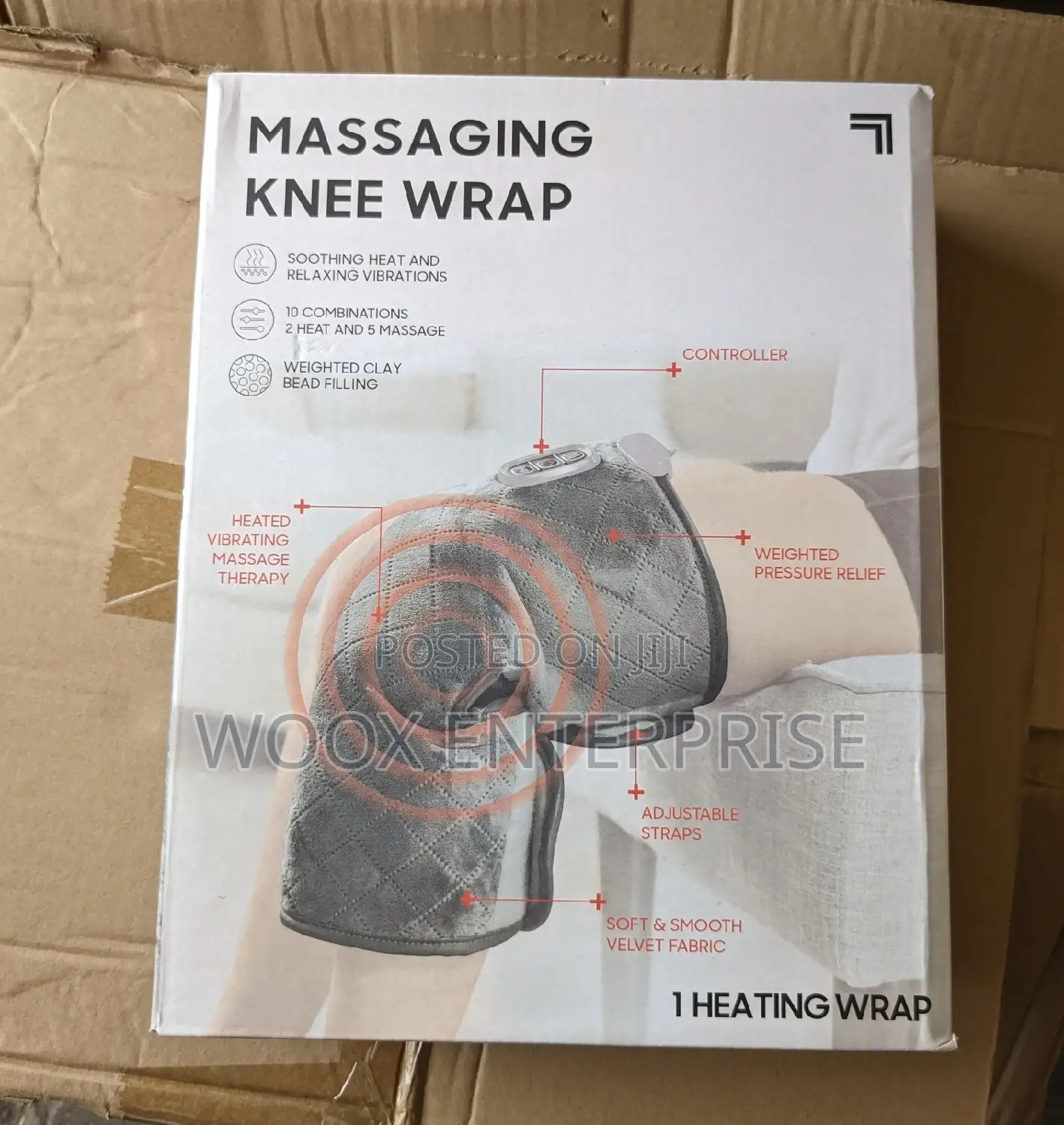 Massaging Knee Wrap