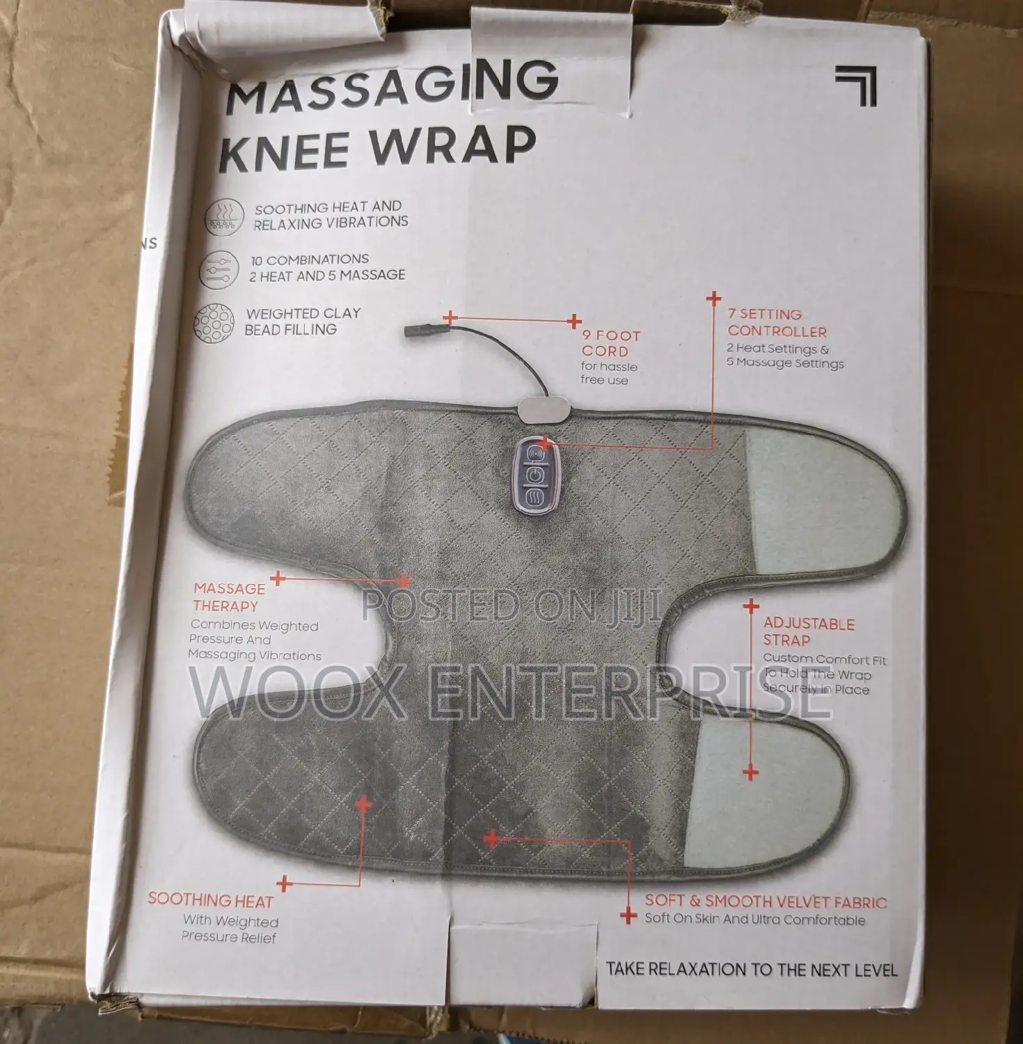 Massaging Knee Wrap