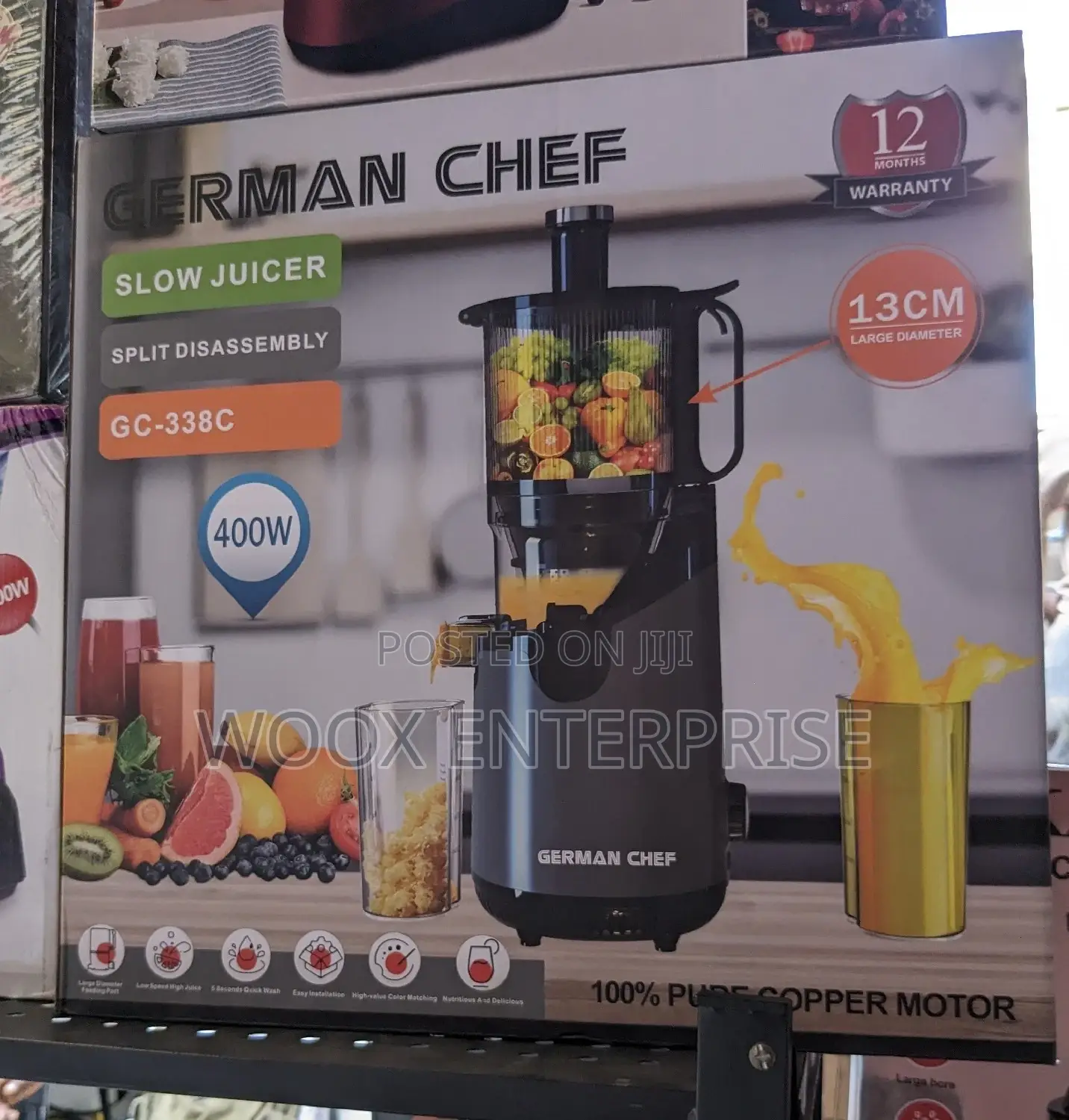 German Chef Slow Juicer