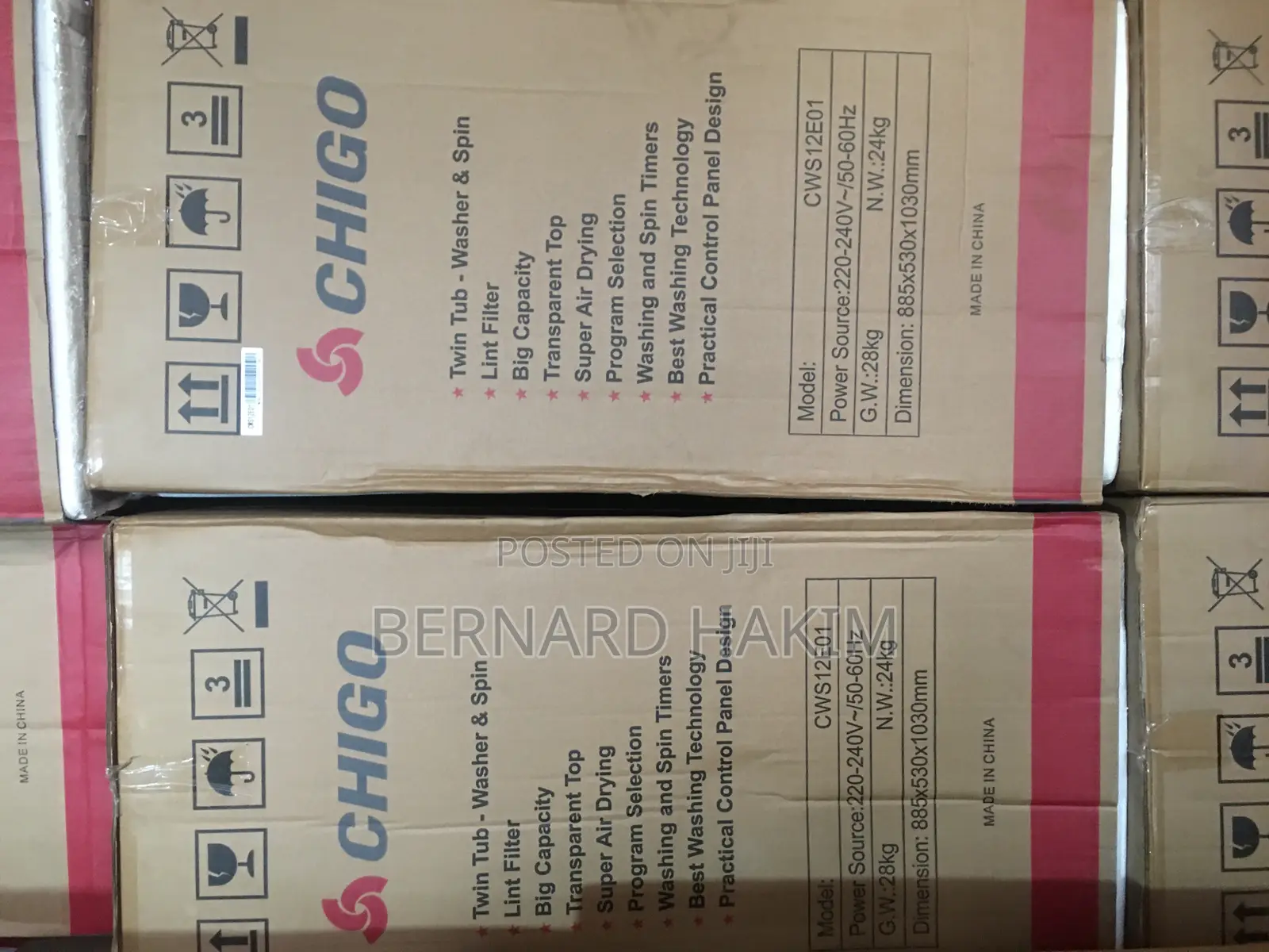 Brand New Chigo 12kg Semi