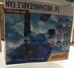 Order Qasa Rechargeable Standing Fan
