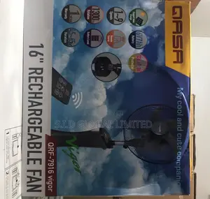 Not Your Regular Qasa Rechargeable Standing Fan