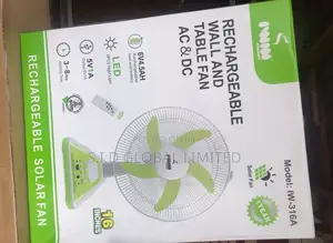 Cool Price Rechargeable Solar Standing Fan Iwin