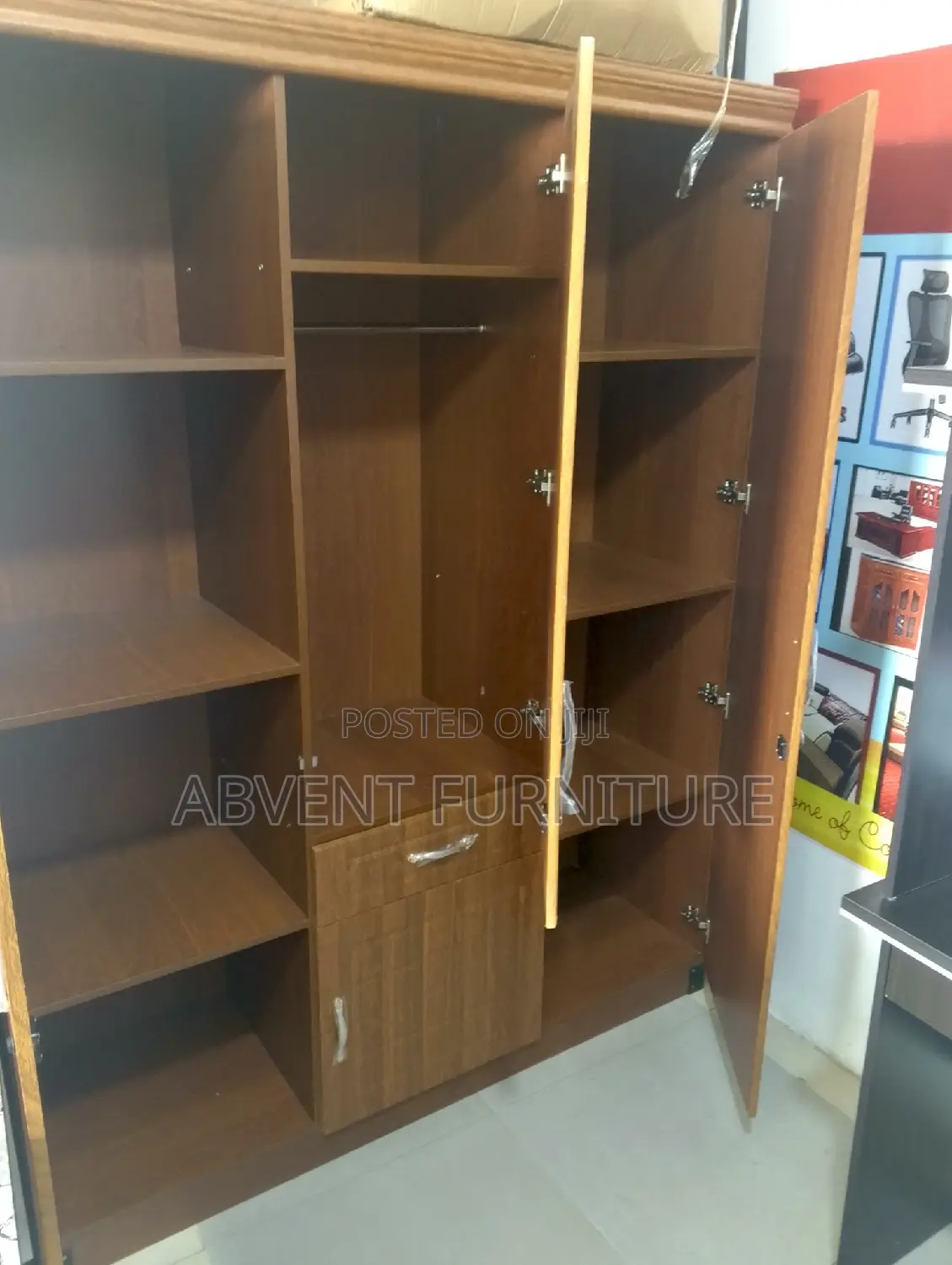 3 Doors Wardrobe