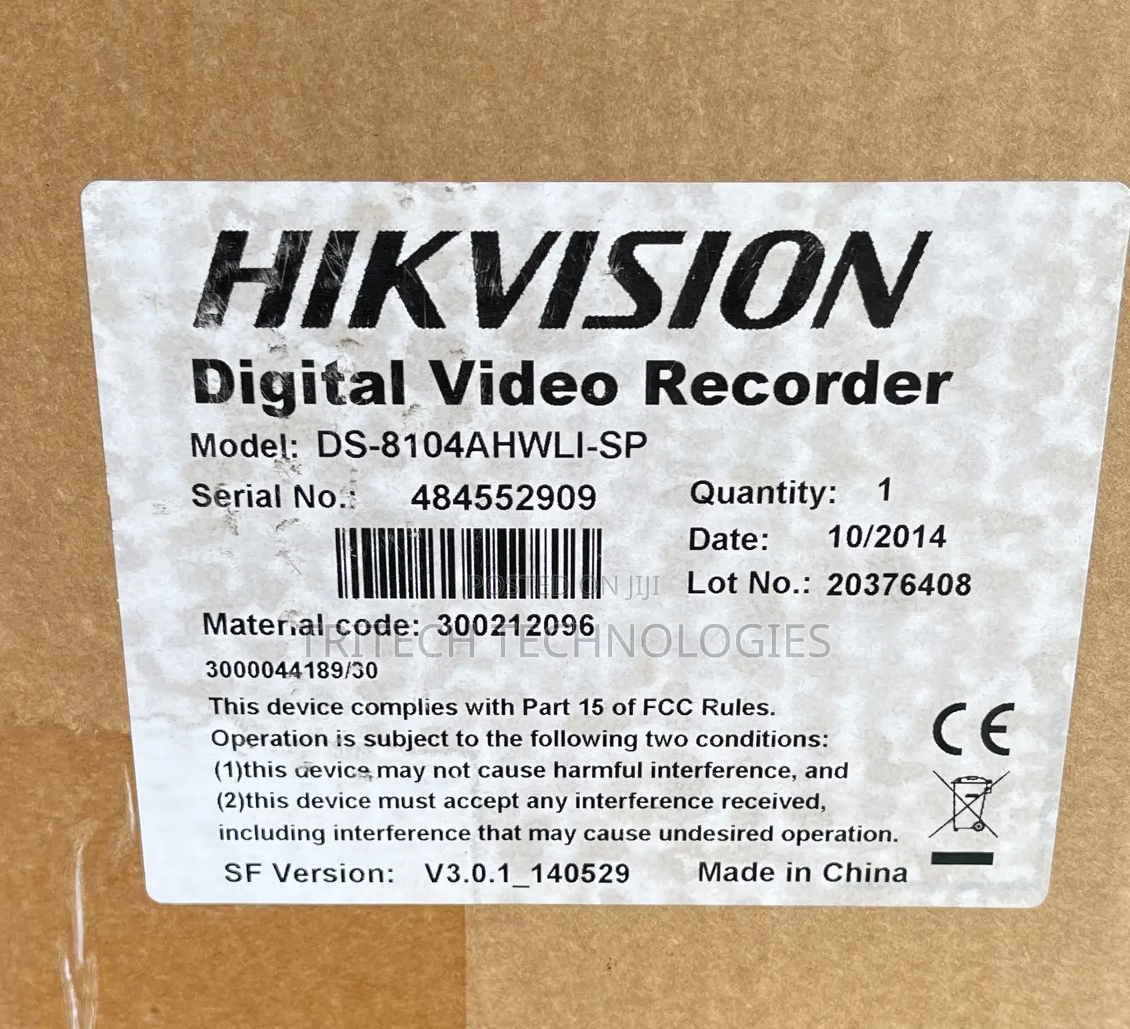 Hikvision Ds-8104ahwli-Sp 5mp DVR 8ch ++ NVR 4port All in 1