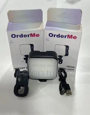 Ay-49d Pocket Video Light, LED Video Light Rechargeable