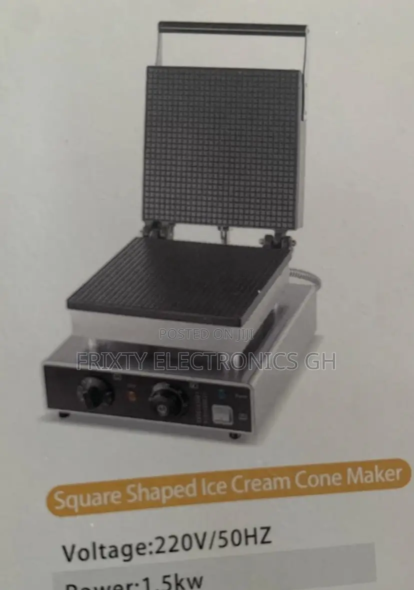 Awesome Square Shaped Ice Cream Cone Maker in Accra Metropolitan Restaurant & Catering