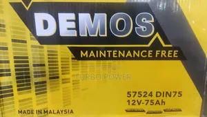Demos Din 75 15 Plates Made in MALAYSIA