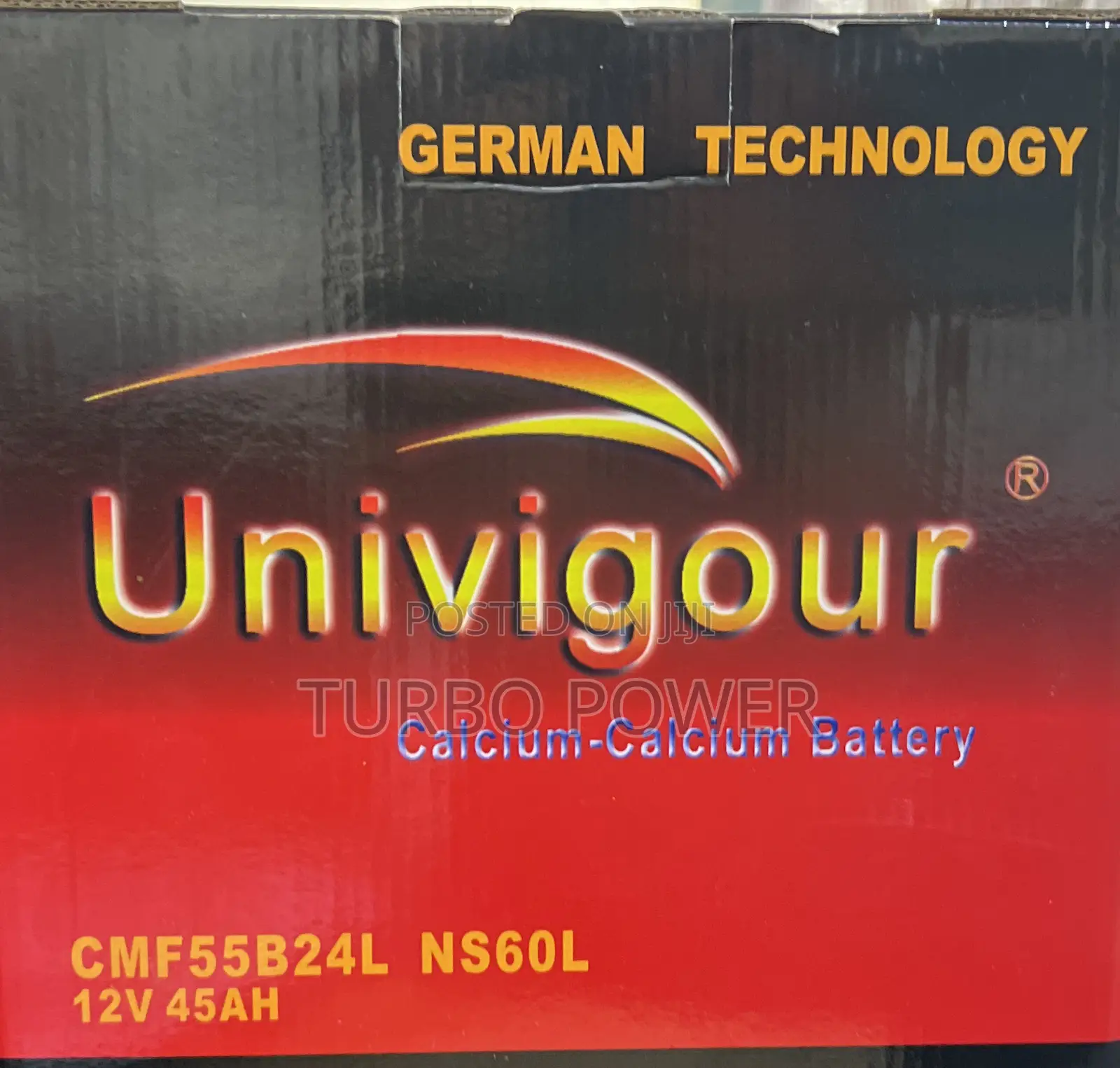 Univigour 11 Plates Ns60l Battery