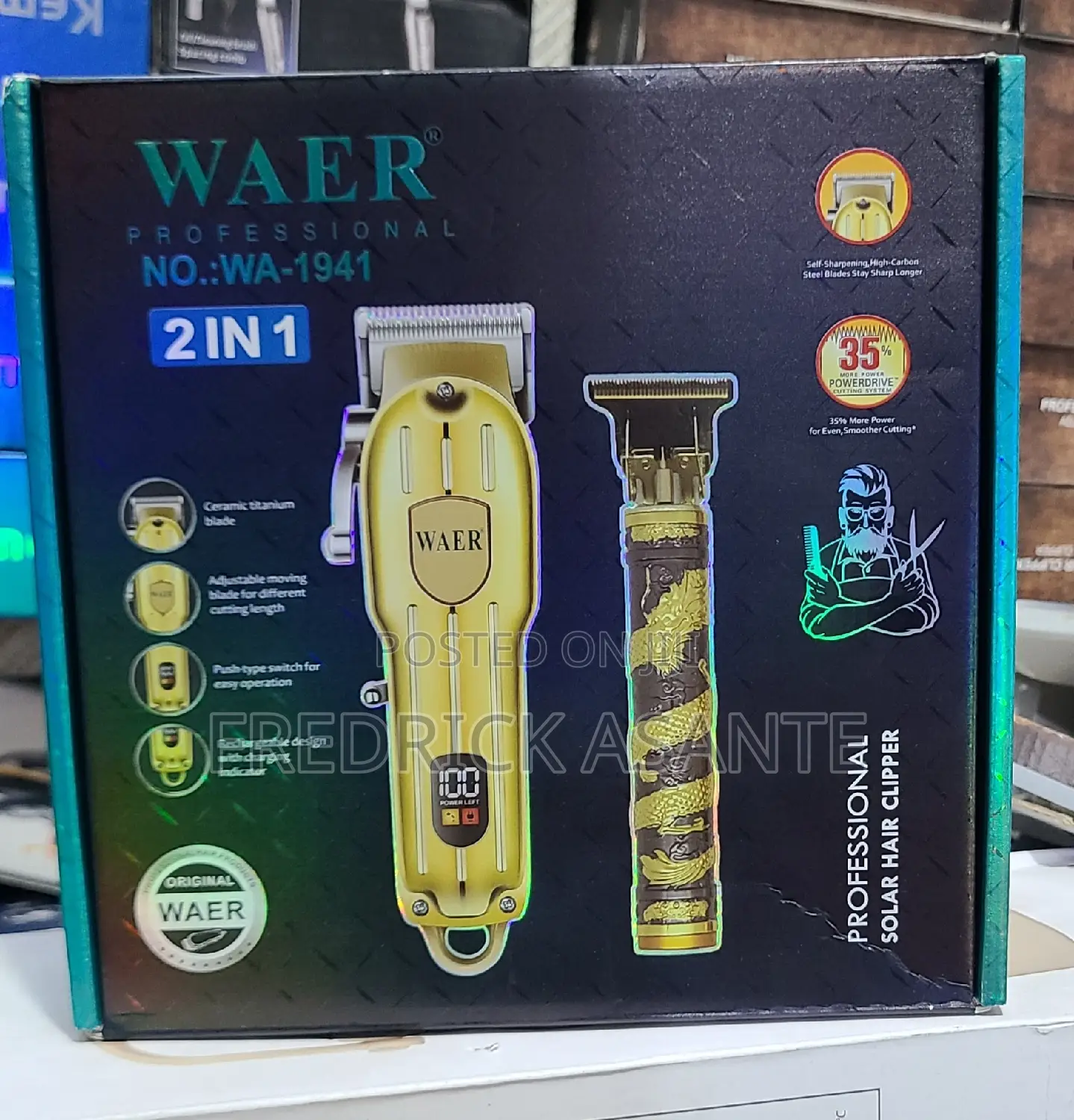 2 in 1 Hair Clipper