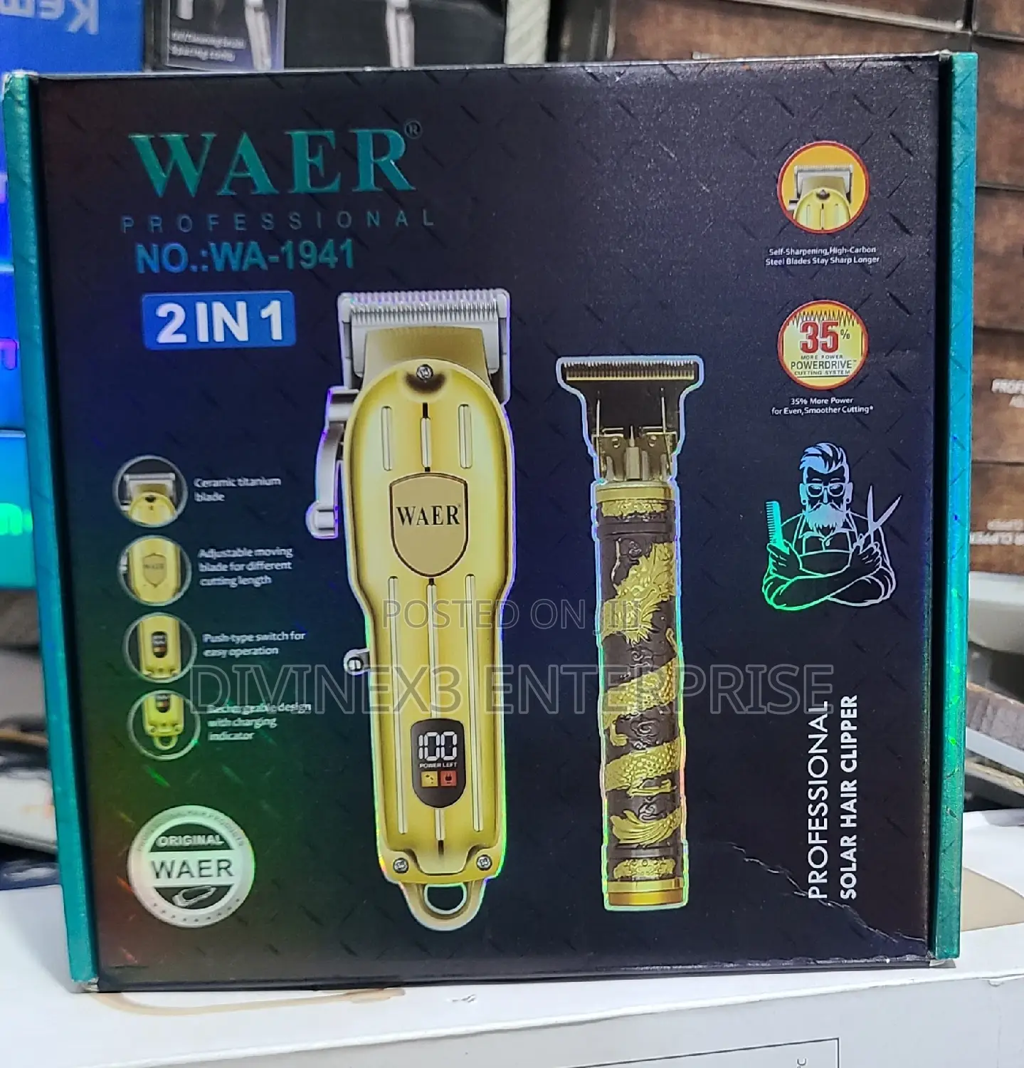 2 in 1 Hair Clipper