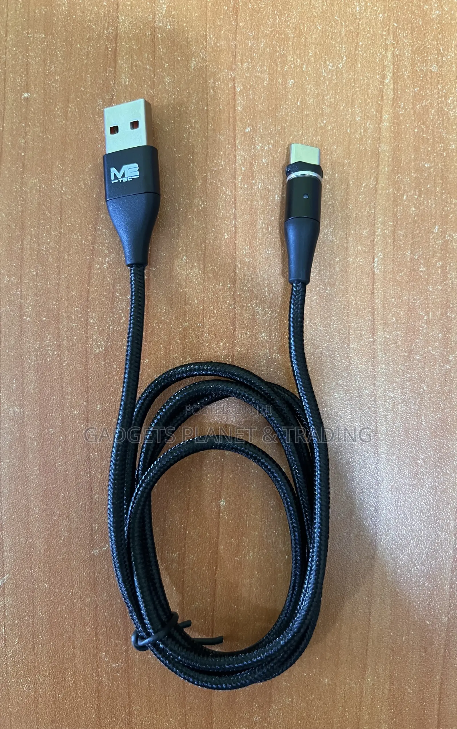 M2 TEC Magnetic Nylon Woven USB-C Cable -100cm