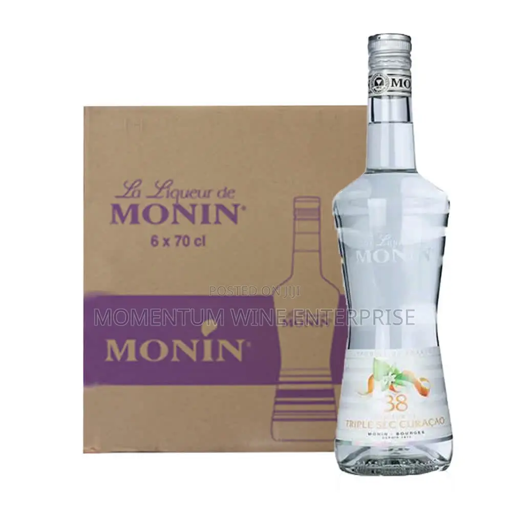 Monin Liqueur Curacao Triple Sec.