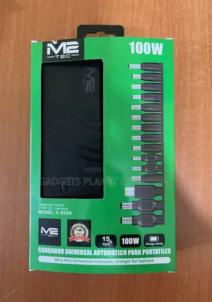 M2 Tec Universal Laptop Charger With 15 Tips - 100w