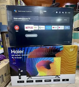 Bezel HAIER Smart Android Google Assistant LED TV 2424
