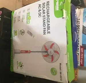 Experience the Power of Rechargeable Solar Stand Fan