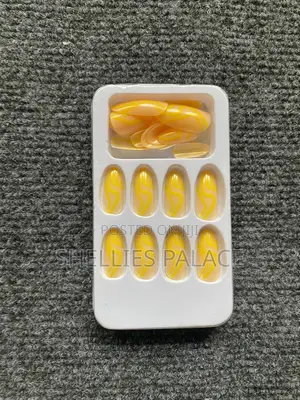 24pcs/Box Charming Frame Short Ballet Wearable Nails Press