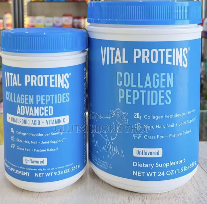 New Vital Proteins Collagen Peptides Unflavored Supplement