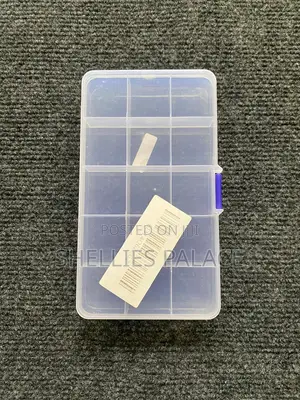 1 PCS Storage Bead Box 15 Slot Plastic Jewelry