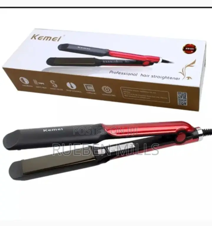High Heat Best Quality First Grade Kemei Hair Straightener