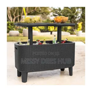 Bevy Bar Table and Cooler Combo