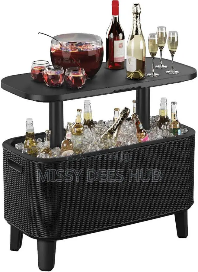 Bevy Bar Table and Cooler Combo