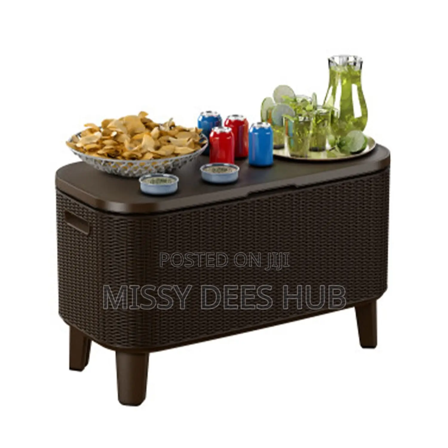 Bevy Bar Table and Cooler Combo