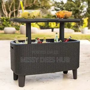 Bevy Bar Table and Cooler Combo