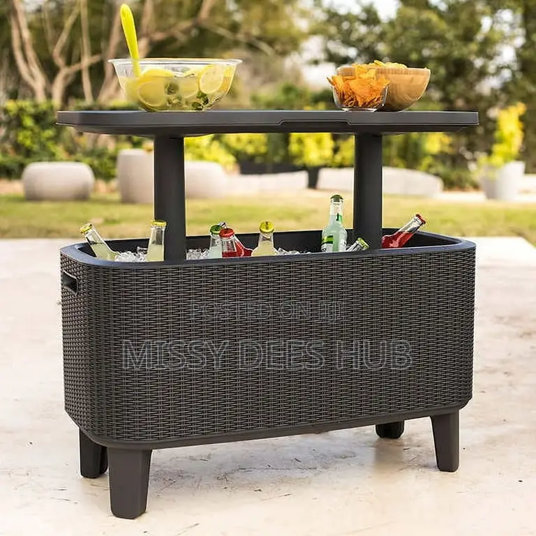 Bevy Bar Table and Cooler Combo