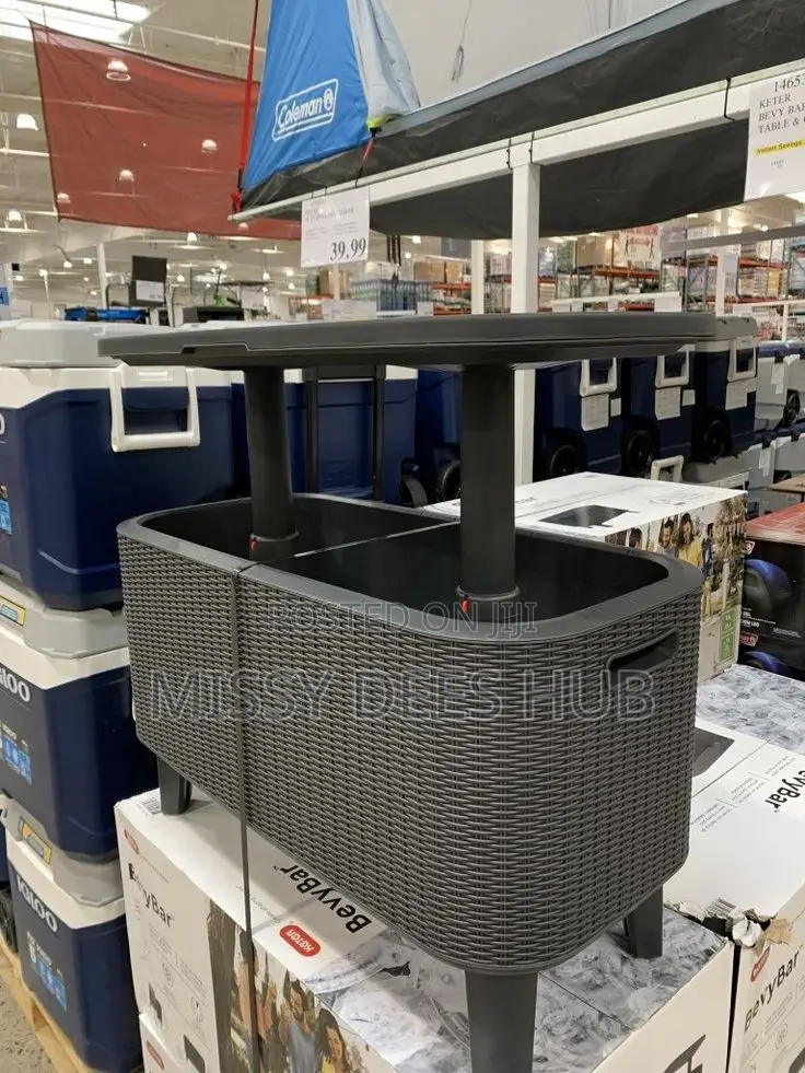 Bevy Bar Table and Cooler Combo