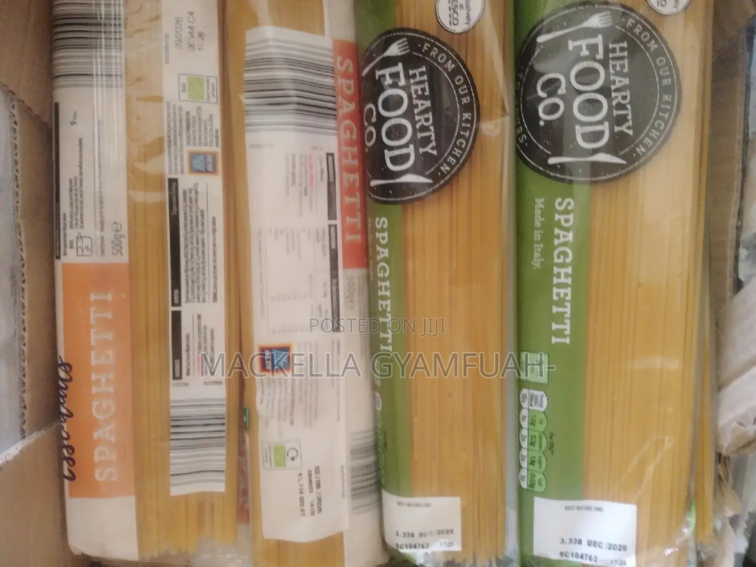 Tesco and Essential Spaghetti From UK