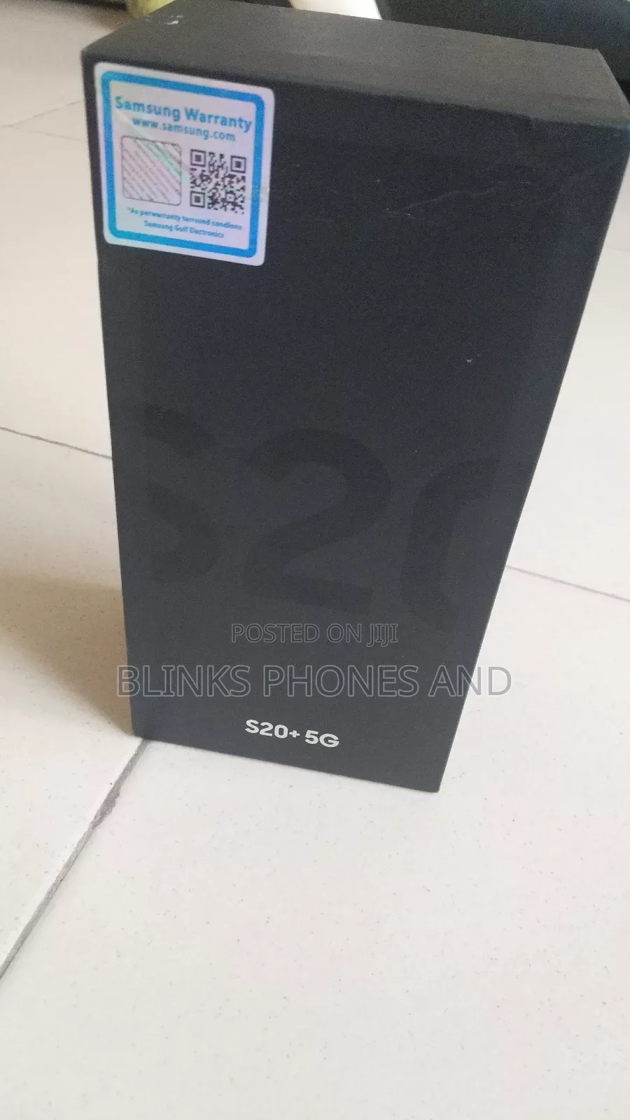 New Samsung Galaxy S20+ 5G 256 GB Black