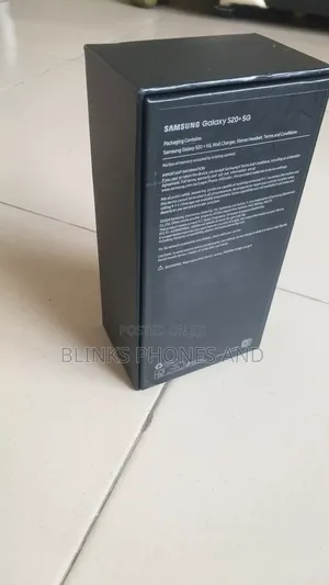 New Samsung Galaxy S20+ 5G 256 GB Black