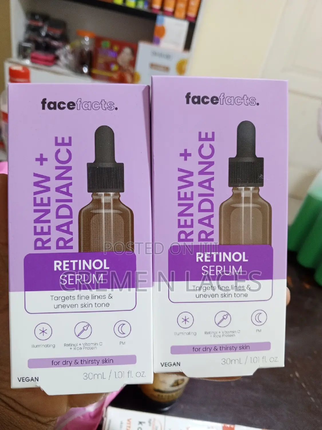 Face Facts Renew Radiance Retinol Facial Serum