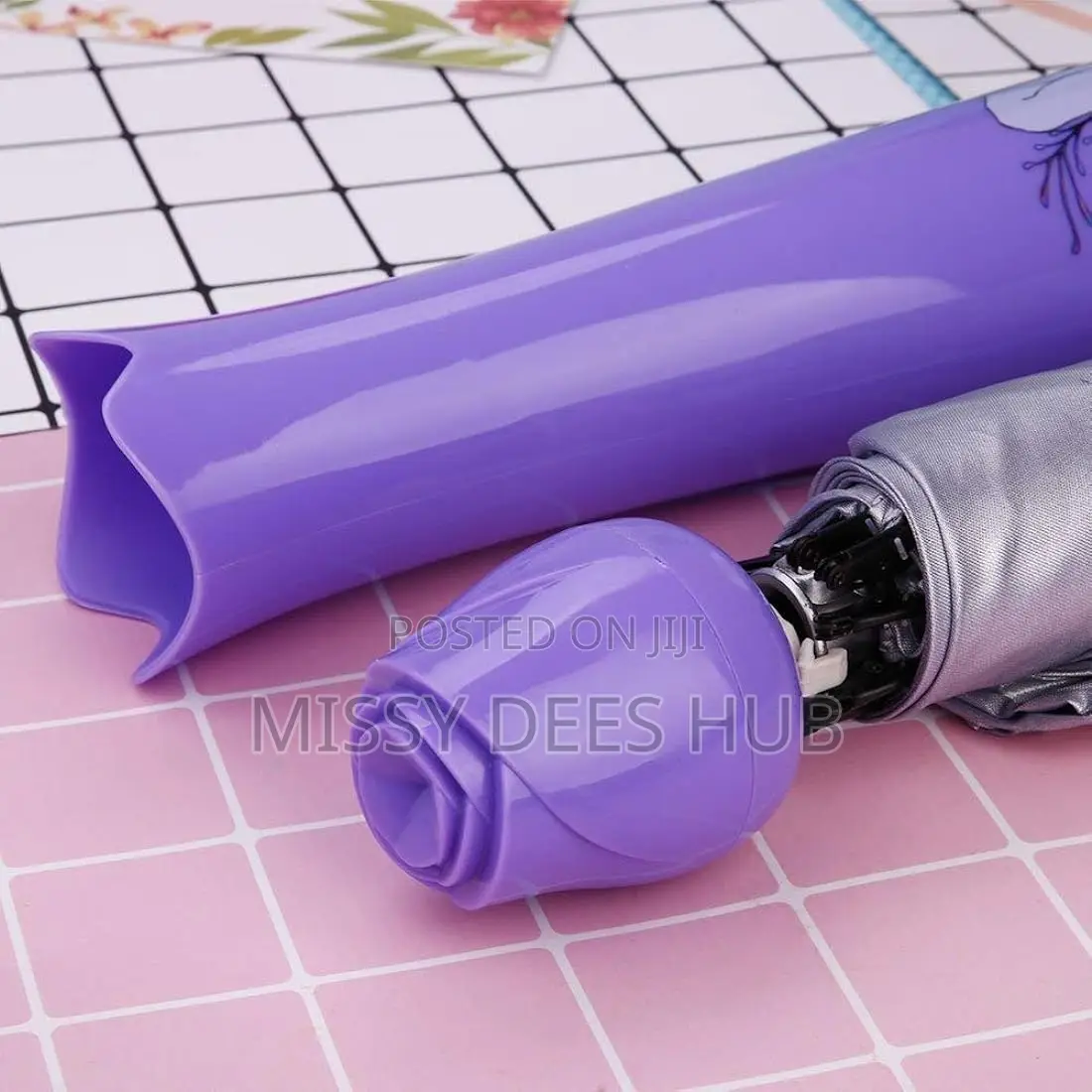 Rose Flower Case Umbrella...