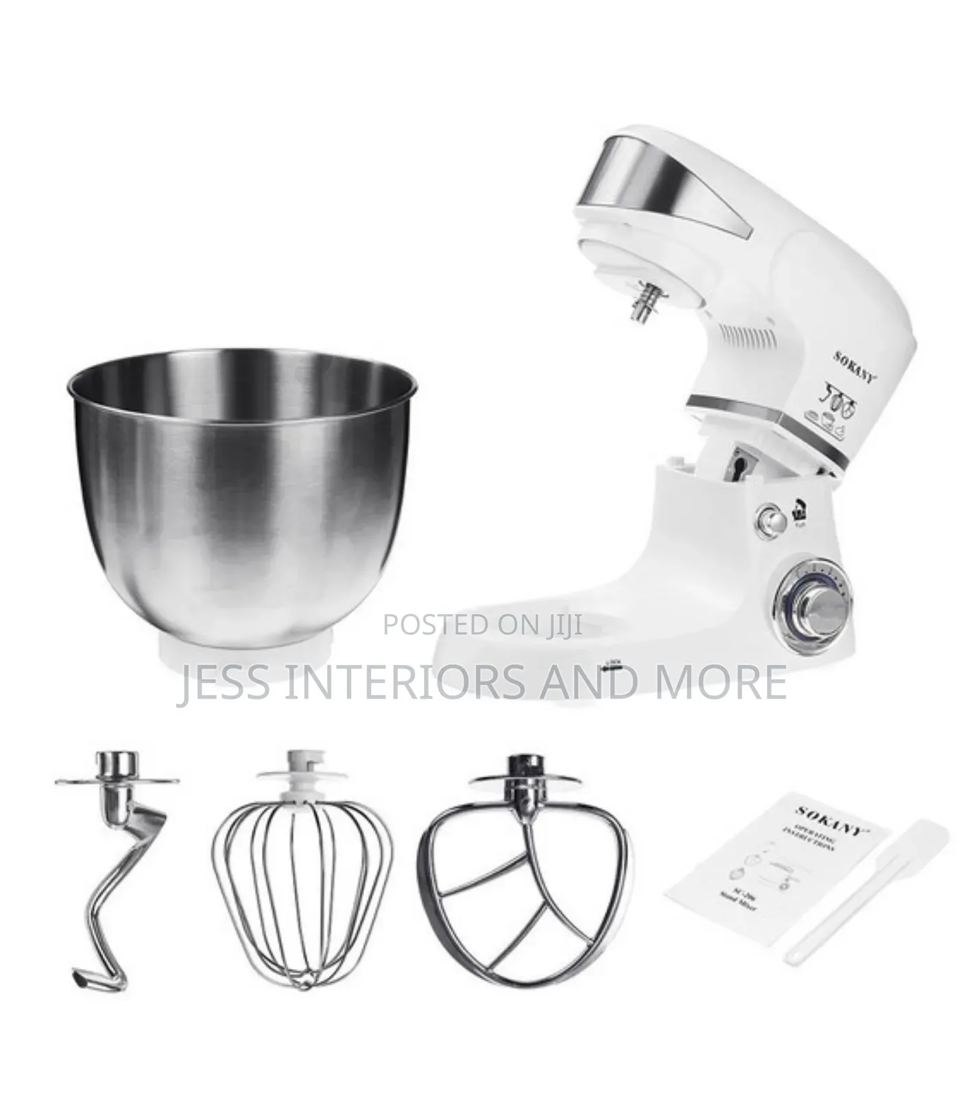 Sokany 5L Electric Food Stand Mixer