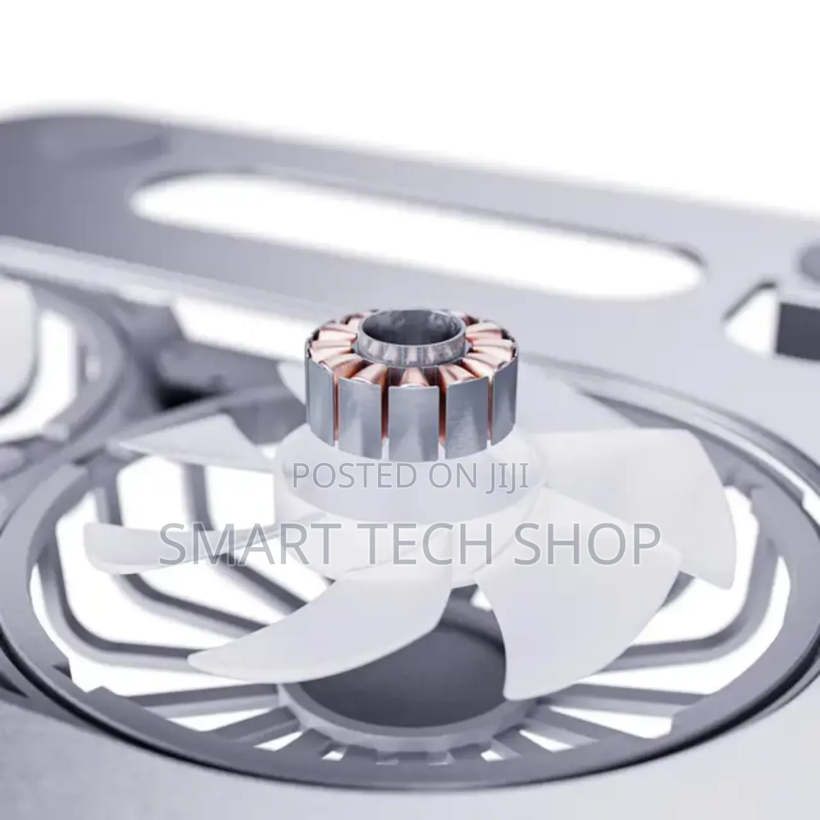 Height Adjustable Foldable Aluminium Laptop Stand With Fan