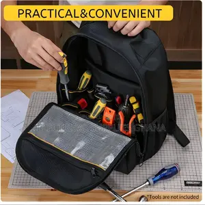 Electrician Tool Backpack For Professional Tools Storage
