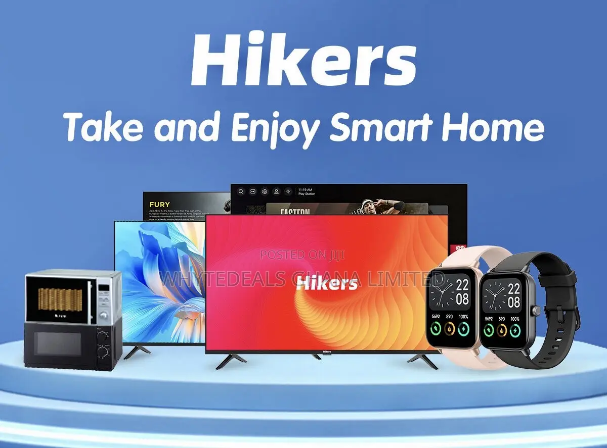 Hikers 32" Smart Android Led Tv| Netflix| Youtube| Slim| Full Hd| 2026