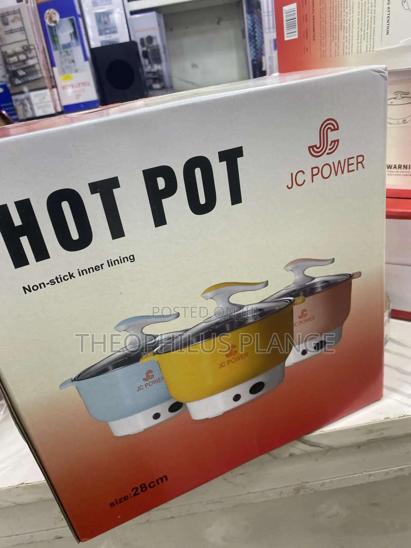JC Electronic Cooking Pot/ Rice Cooker With Non Stake Lining