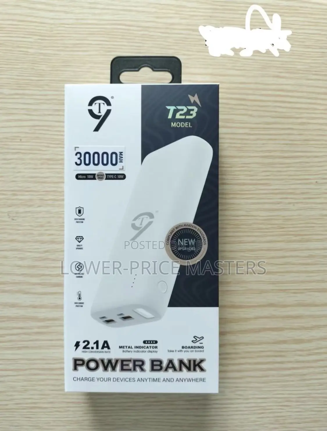 30,000 T9 Power Bank