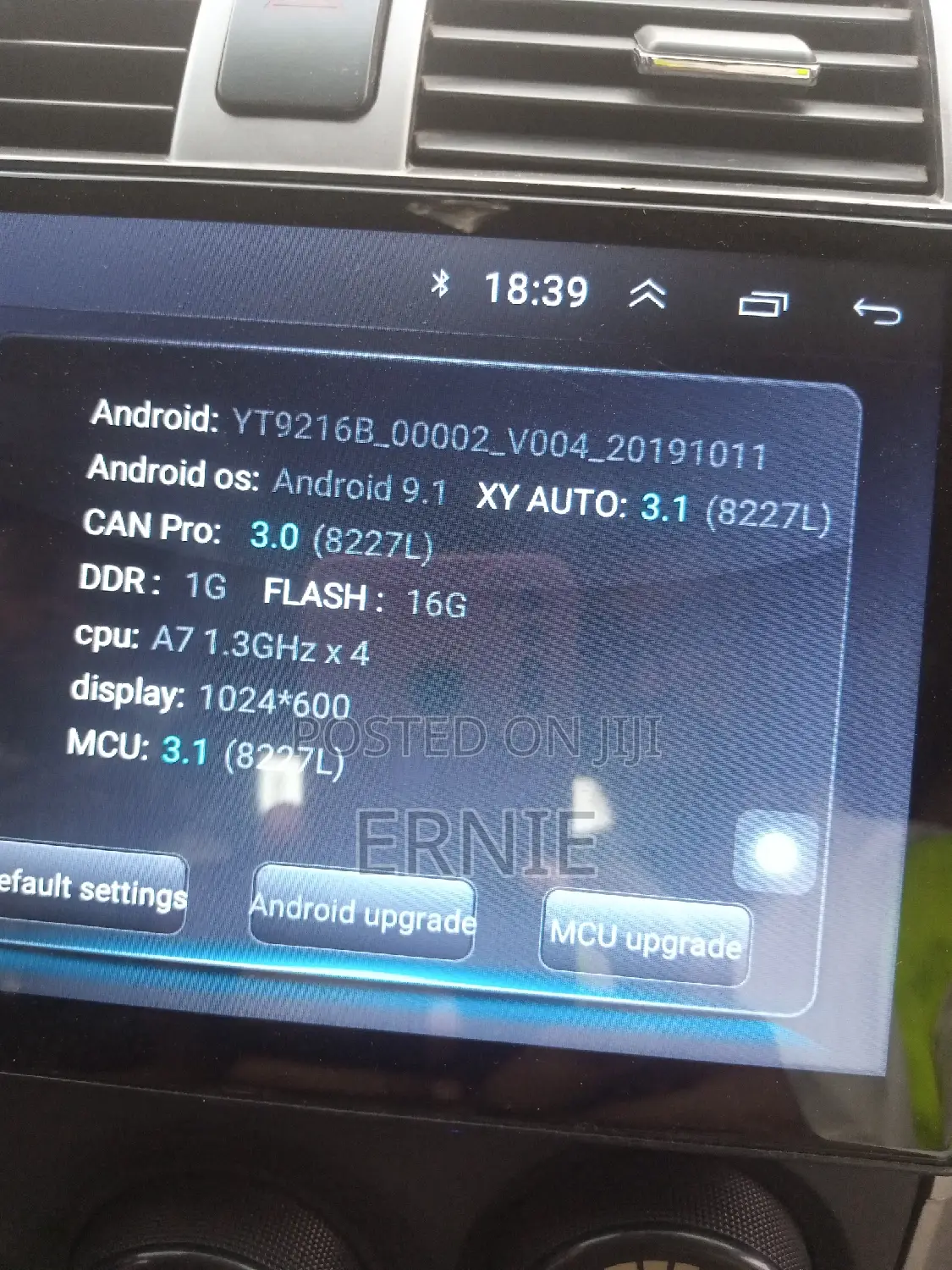 Android Car Stereo Head Unit Firmware Repair Installation