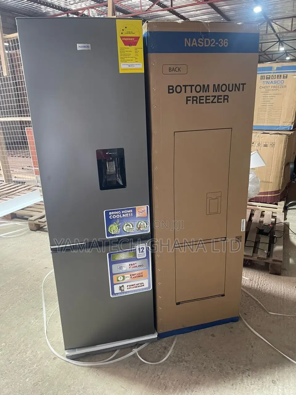 Nasco Fridges With Dispenser 268l