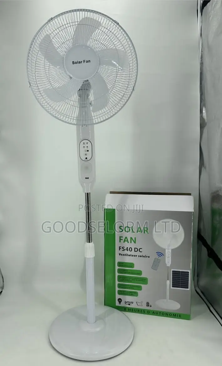 Solar Fan Rechargeable With Free Delivery
