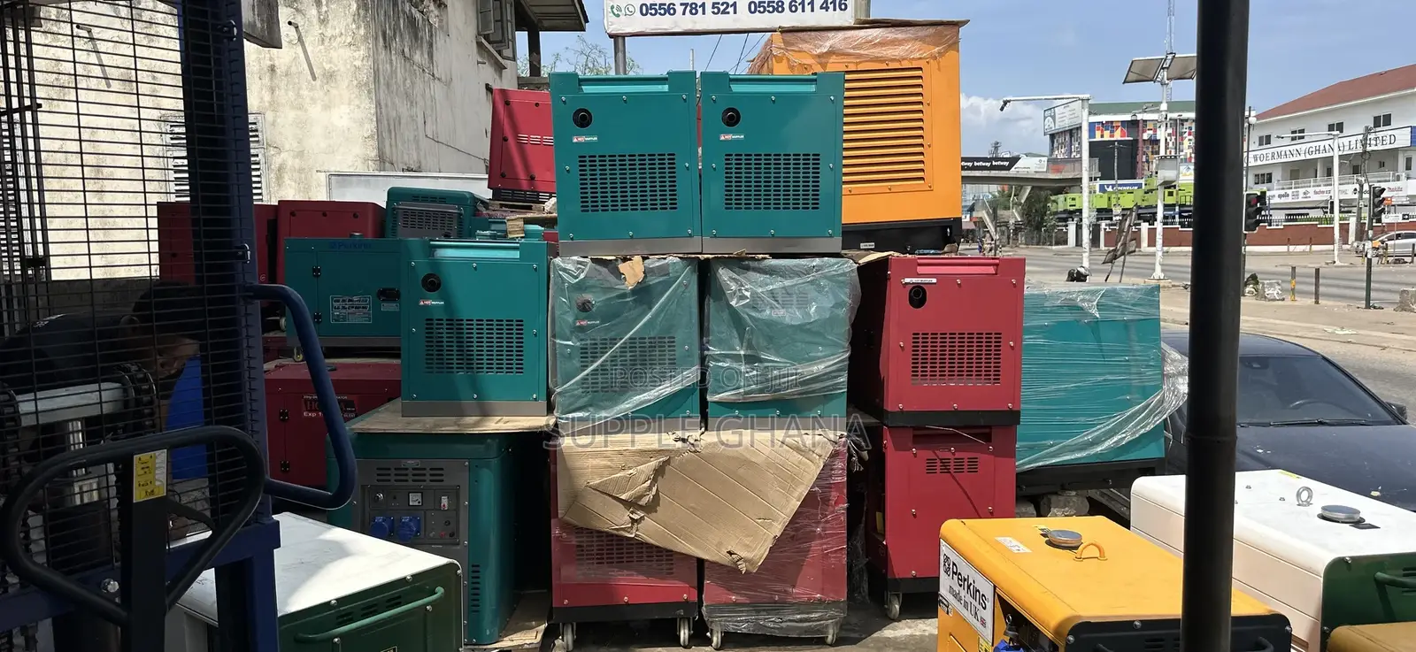 Silent Diesel Generator Brand New in Box 15kw